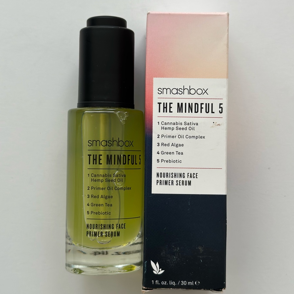 SMASHBOX The Mindful 5 Nourishing Face Primer Serum 1 fl oz - unused. New